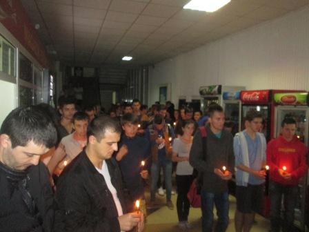 Binecuvântarea studenţilor electrotehnişti.