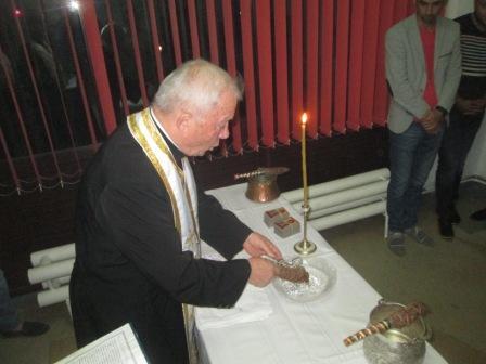 Sfinţirea caminelor Facultăţii de Mecanică