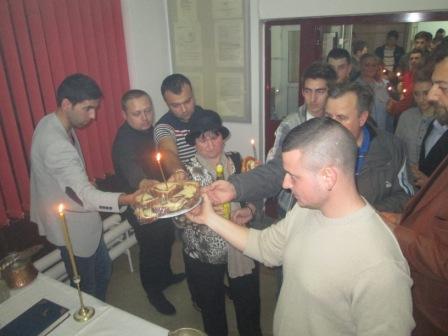 Sfinţirea căminelor Facultăţii de Mecanică